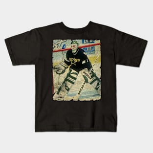 Roman Turek, 1996 in Dallas Stars (55 GP) Kids T-Shirt